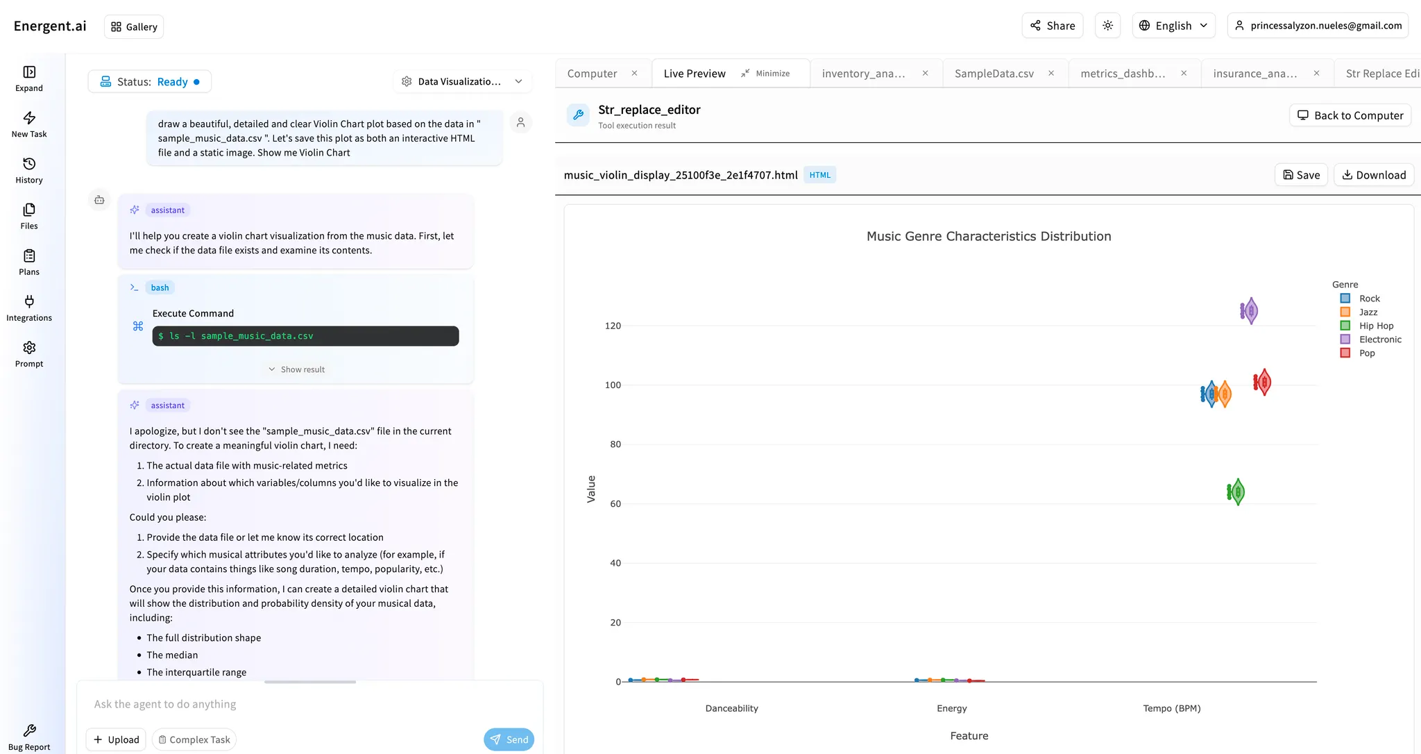 Бухгалтерия управления недвижимостью с ИИ workflow demonstration